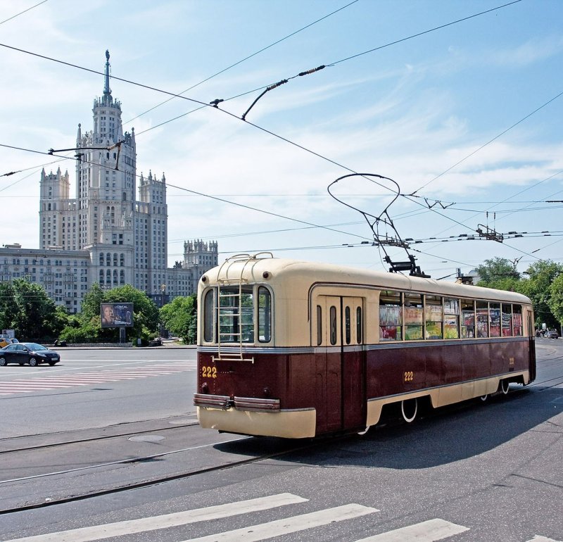 Трамвай РВЗ 6 В Москве