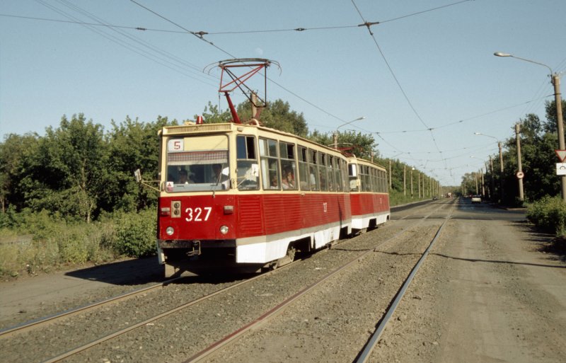 Орск трамвай 1993 год