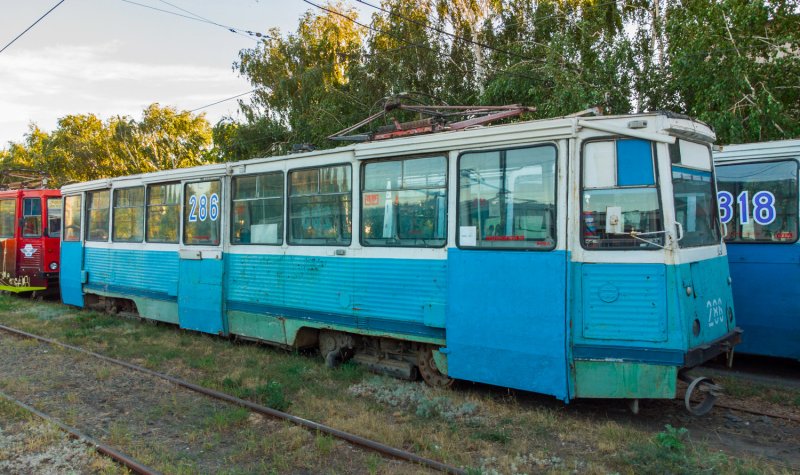 Трамвайное депо Орск