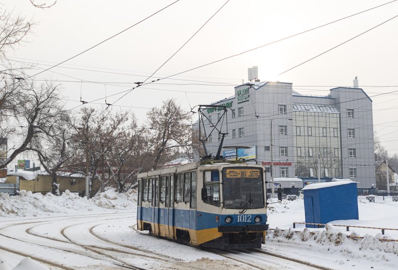 Трамвай Уфа 1012