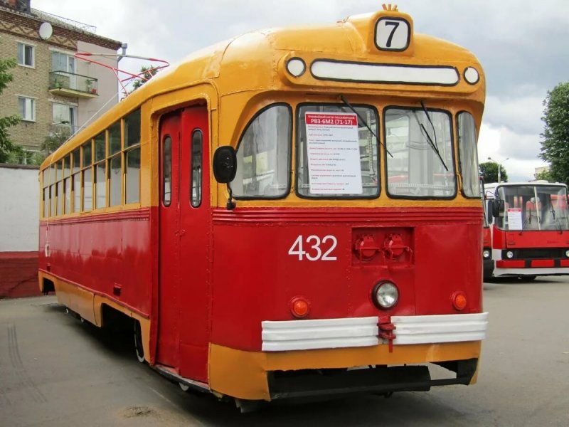 Трамвайный вагон РВЗ-6 м2