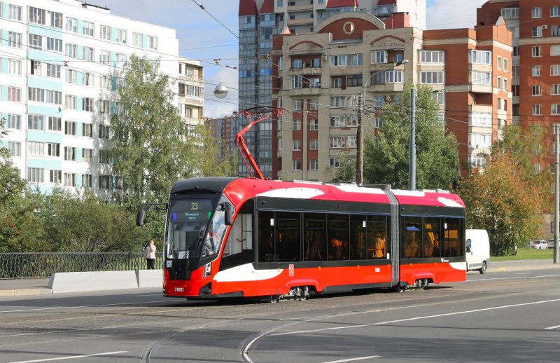 Новый трамвай в Санкт-Петербурге