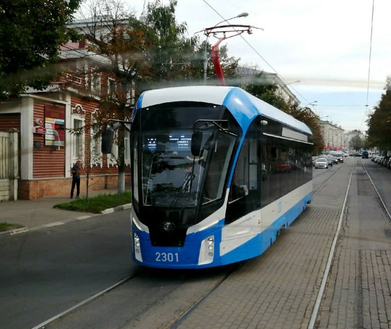 Новые трамваи в Ульяновске