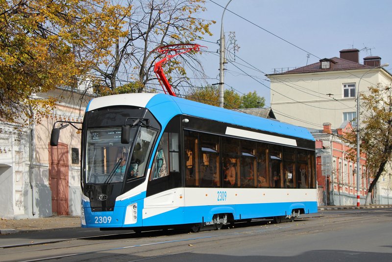 Трамвай 2309 Ульяновск