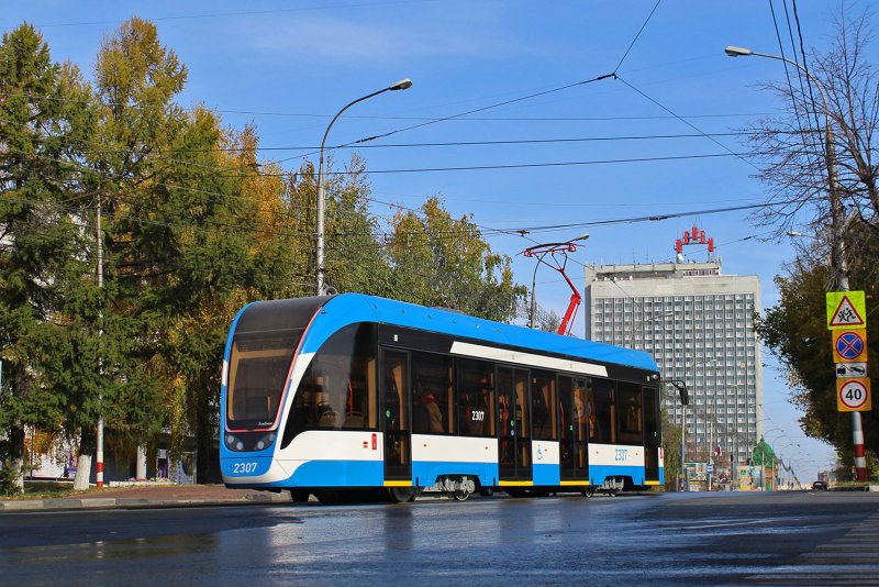 Трамвай Львенок Ульяновск