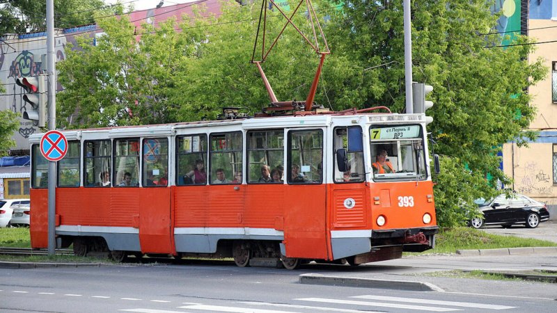 Трамвай 7 Пермь