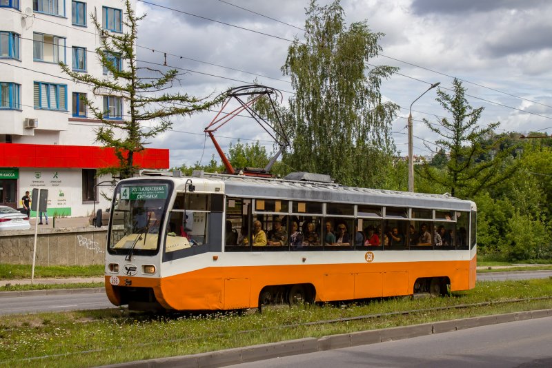 Трамваи 605а Смоленск