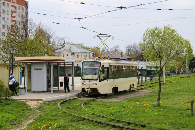 Первый трамвай в Коломне