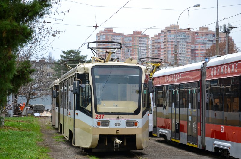 Новый трамвай в Краснодаре 2022