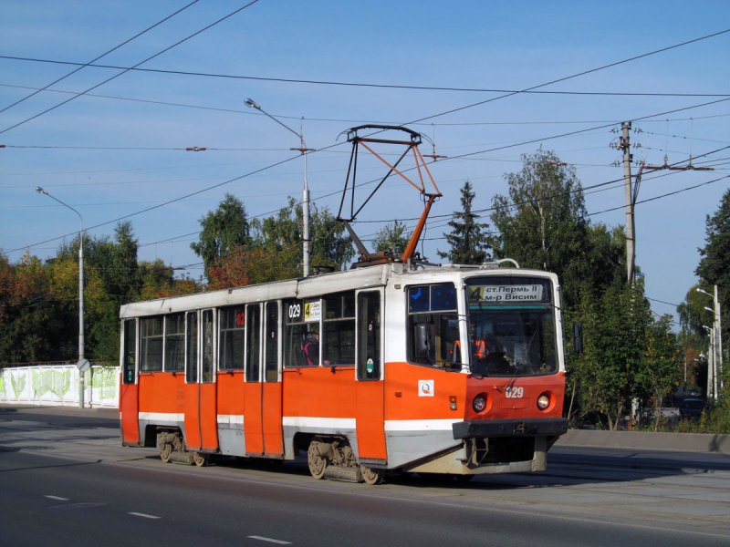 71-608 Трамвай Пермь