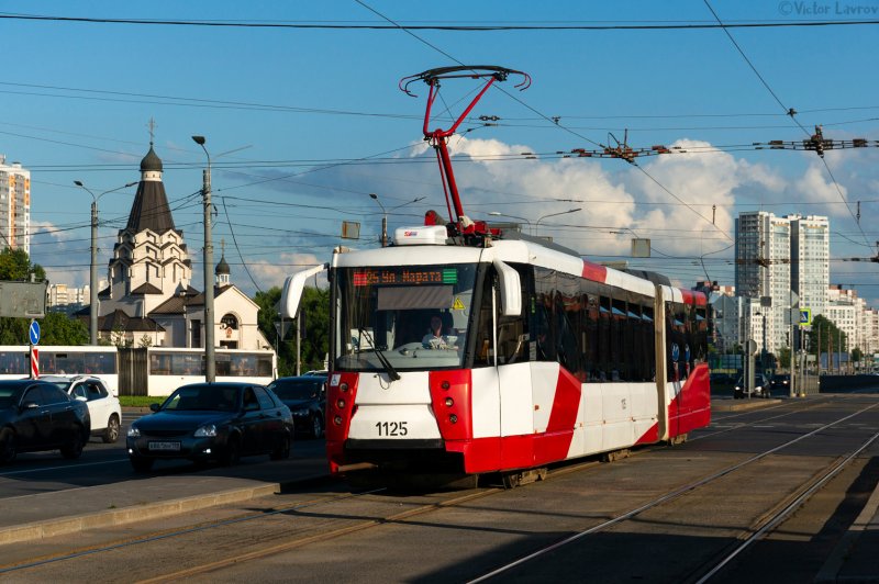 Трамвай Санкт-Петербург 2022
