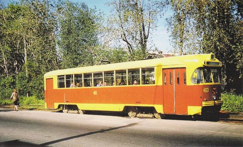 Трамвай РВЗ-6 Архангельск