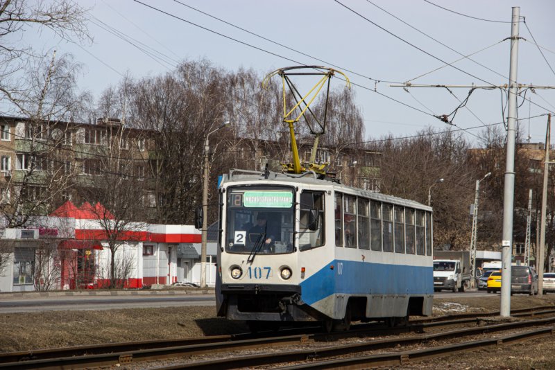Трамвай 71-608км Томск