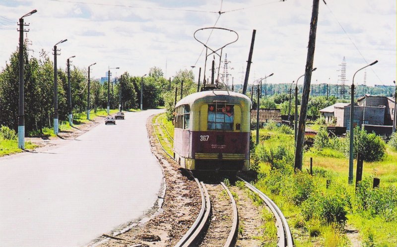 Трамвайное депо Архангельск