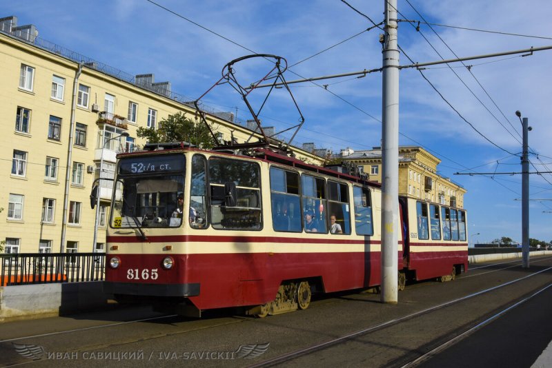 Трамвайный вагон ТС 76 Санкт Петербург