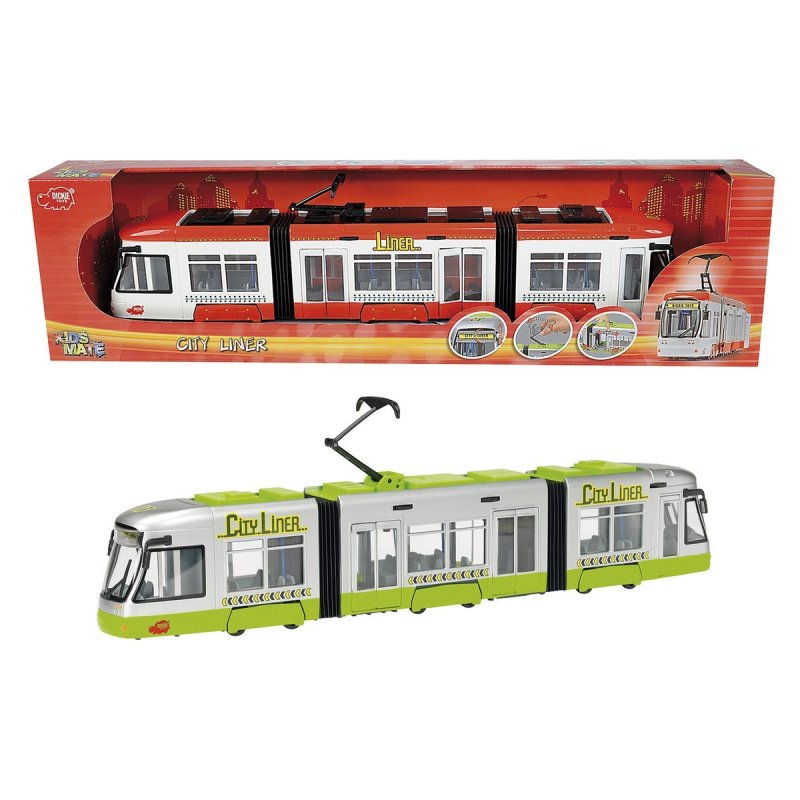 Dickie Toys трамвай City Liner
