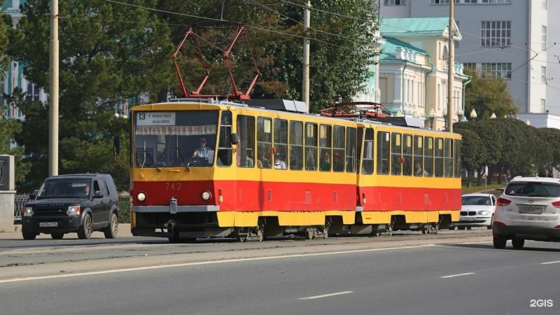 Трамвайный вагон 733 Екатеринбург