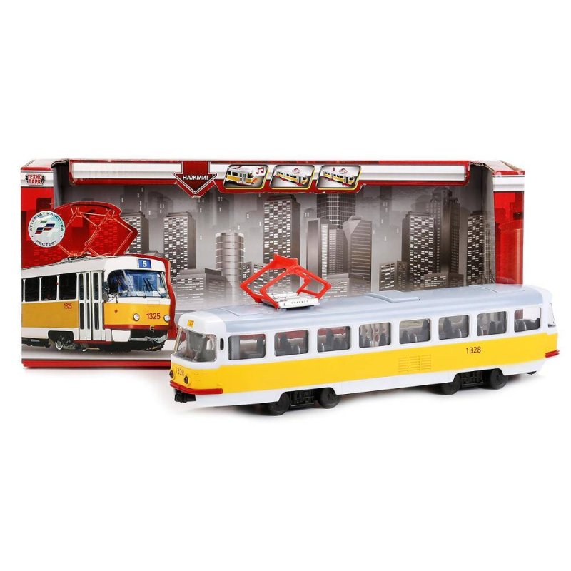 Трамвай Технопарк x600-h36002-r 30 см