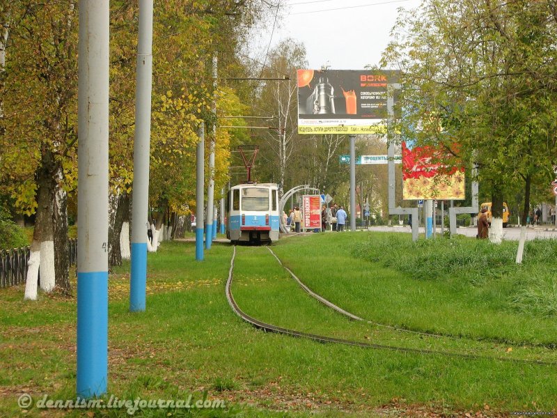 Ногинский трамвай поселок Ильича