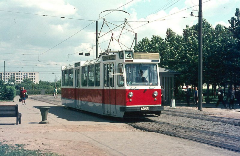 Сборная модель трамвай лм-68 4051avd