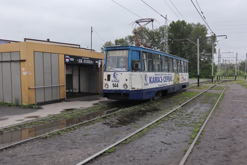Прокопьевск трамвай на Северный Маганак