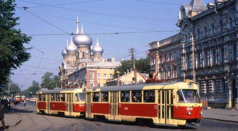 Трамваи советского Союза