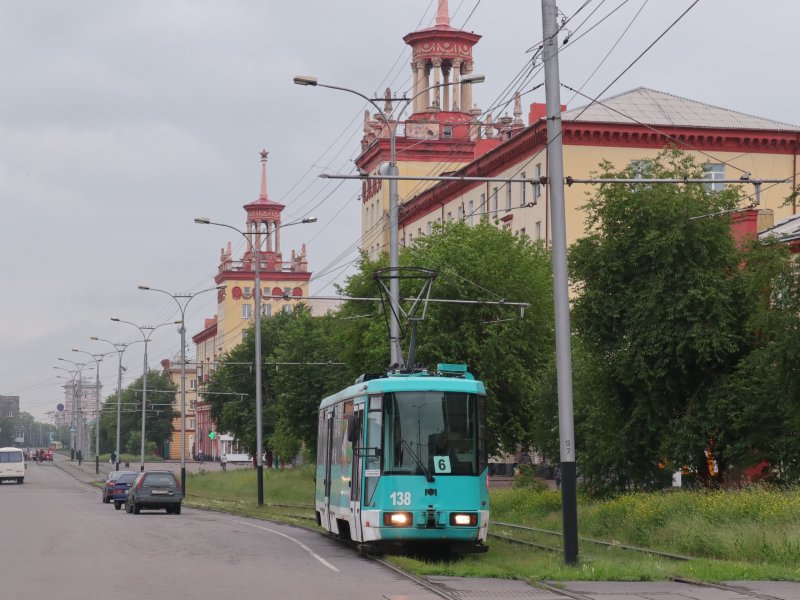 Трамвай в Прокопьевске