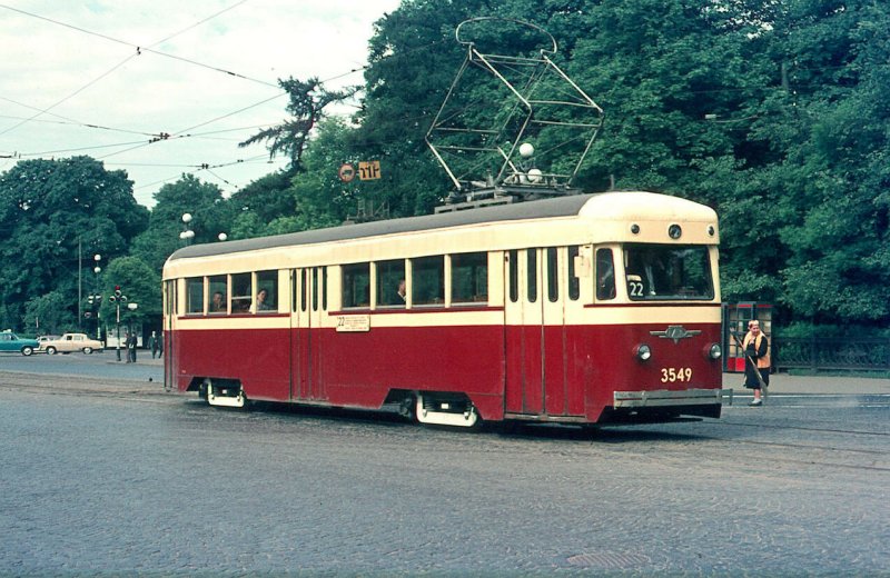 Трамвай модель лм47