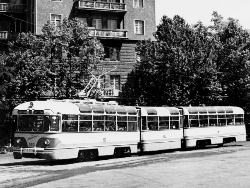 Трамвай Тбилиси 1960