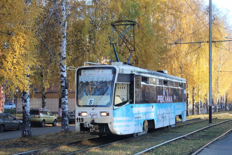 Трамвай в Прокопьевске