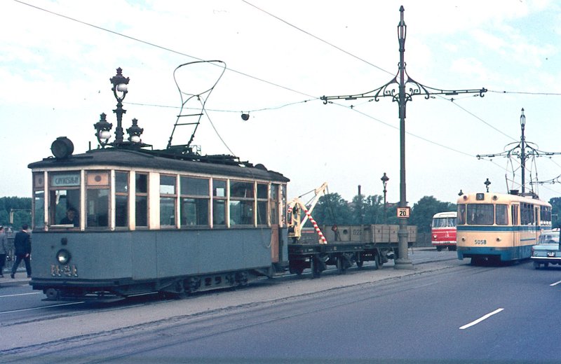 Трамвай Ленинград 1970