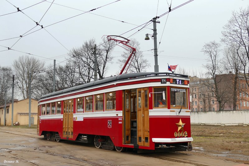 Трамваи Санкт-Петербурга лм 33