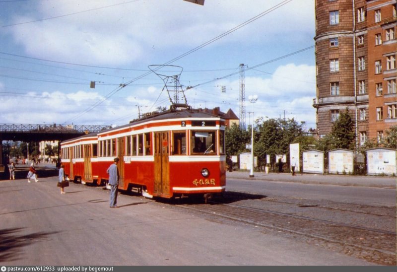 Ленинград Светлановский проспект трамвай