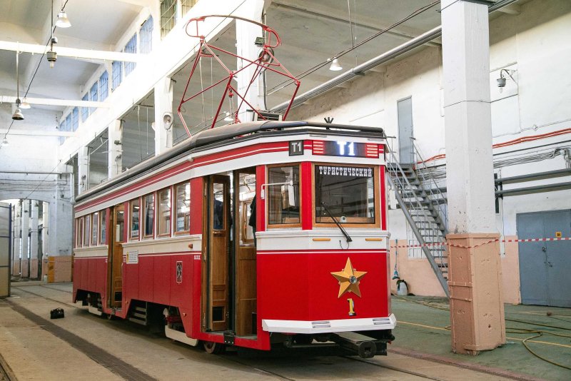 Трамвай лм-33 американка