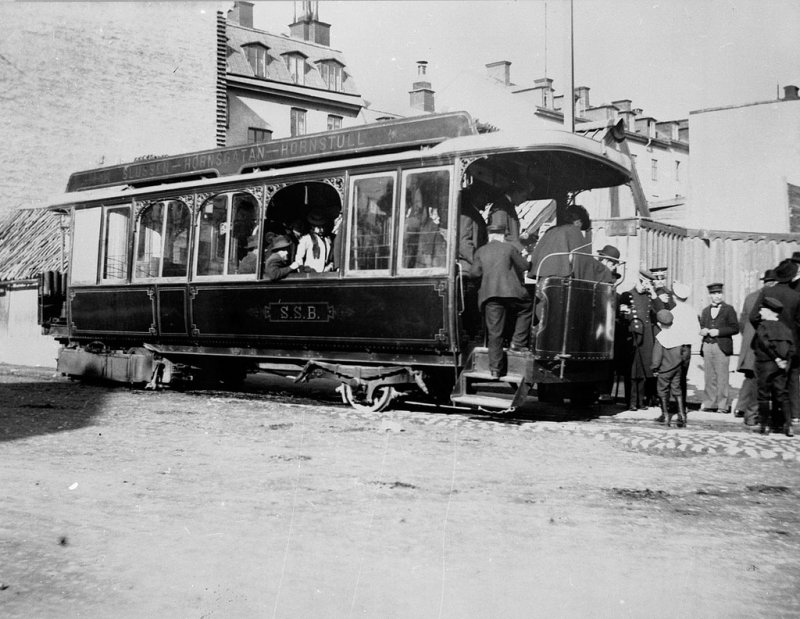 Трамвай 19 века в России