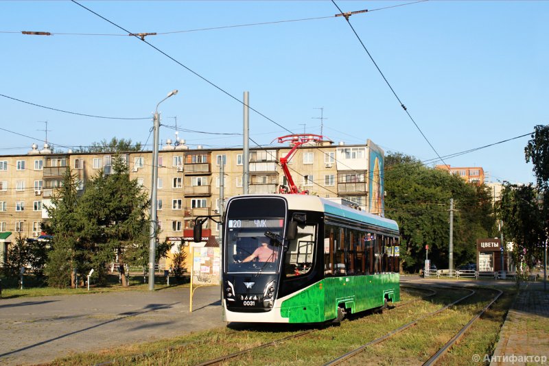 ЧМК Челябинск трамвай