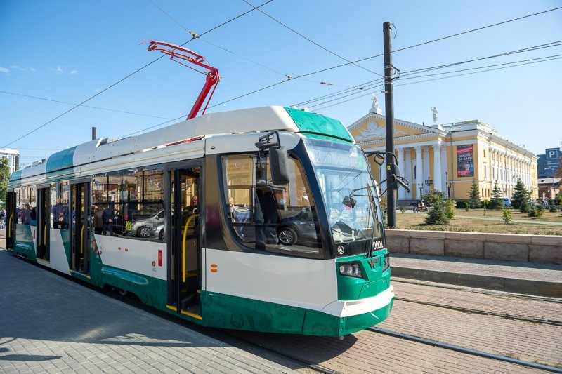 Новые трамваи в Челябинске 2022