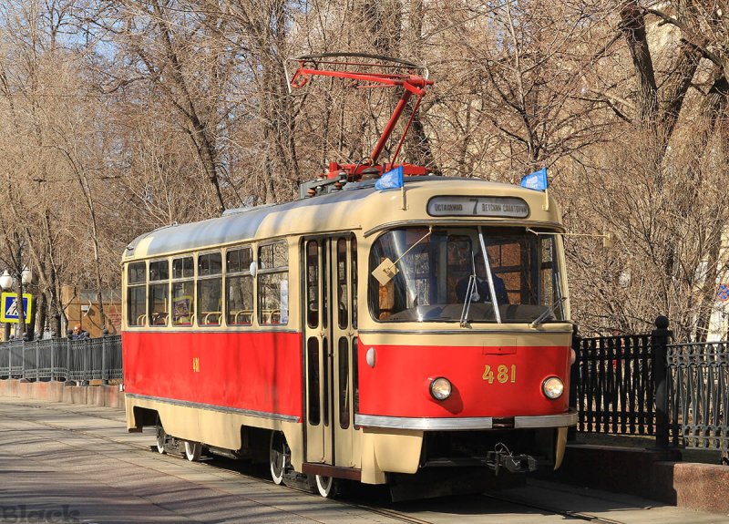 Трамвай Татра т3 Москва