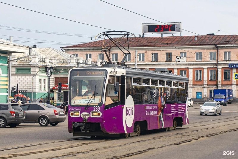 Трамвай Иркутск 2021