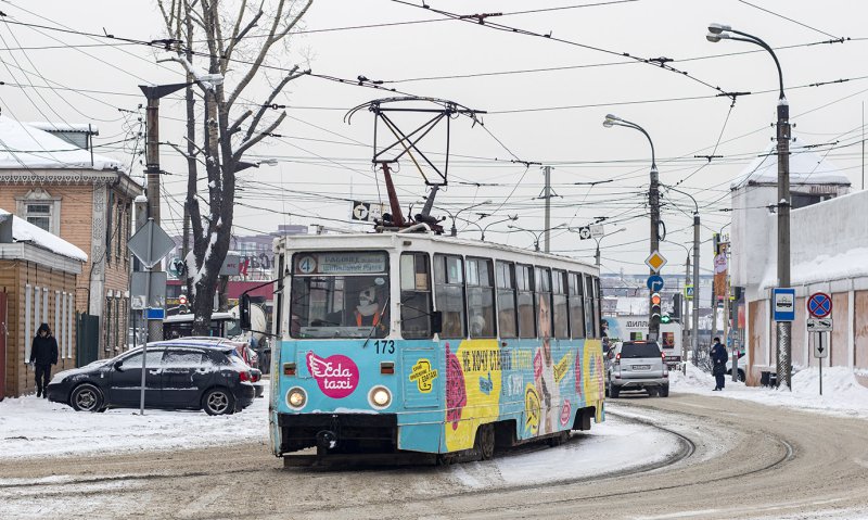 Трамвай Иркутск 2021