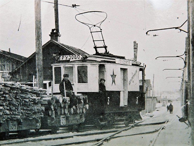 Архангельск старые трамваи