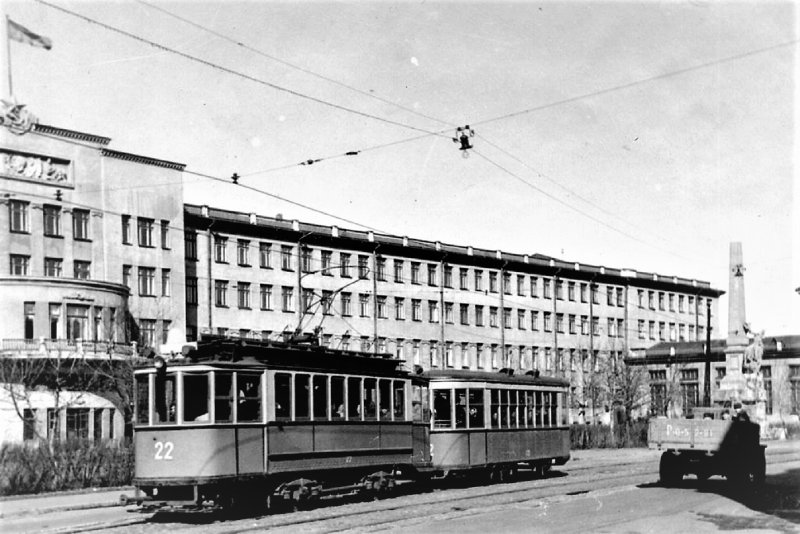 Архангельск старые трамваи
