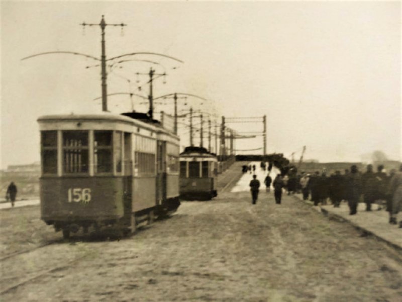 Первый трамвай в Архангельске