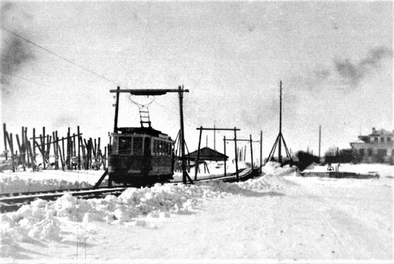 Архангельск трамвай 1918 -1920 год