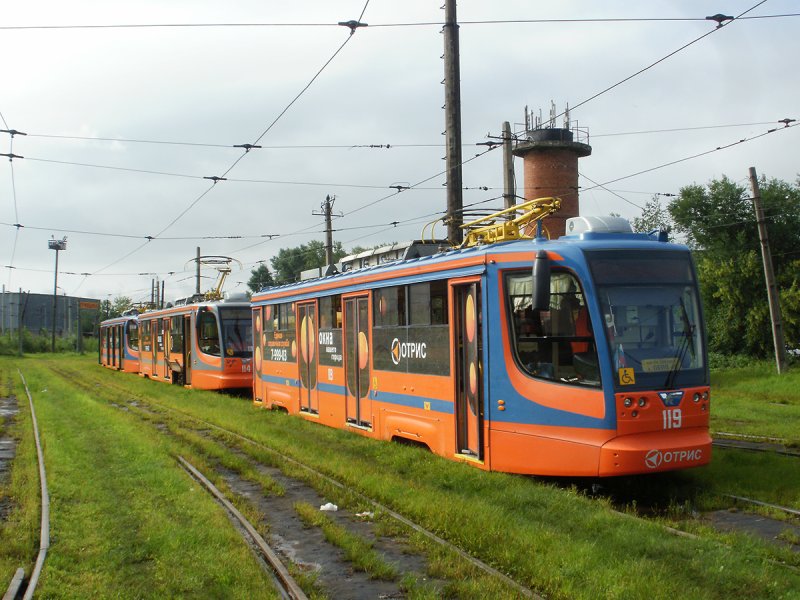 Трамвай 71-623-02 (КТМ-23) Хабаровск
