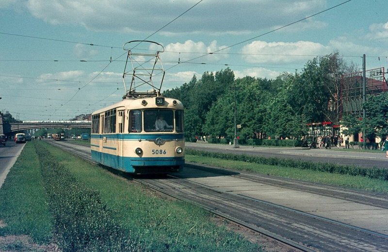 Трамвай лм 57 СССР