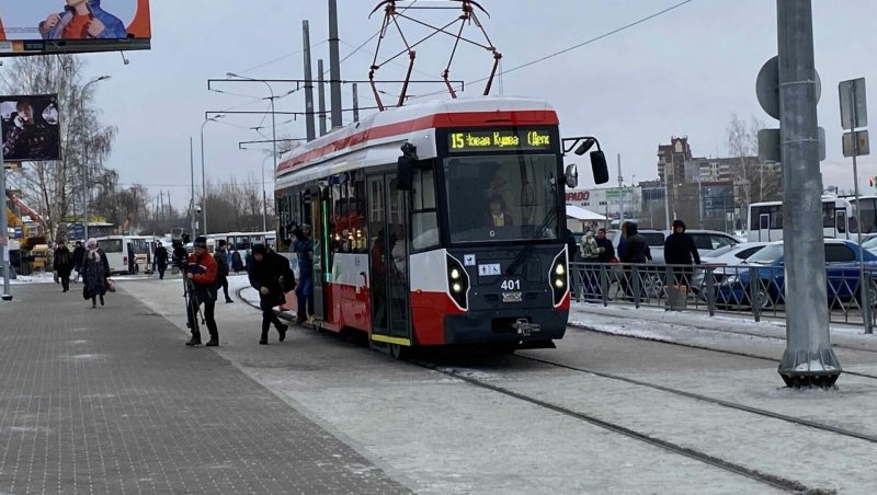 Новый трамвай в Екатеринбурге