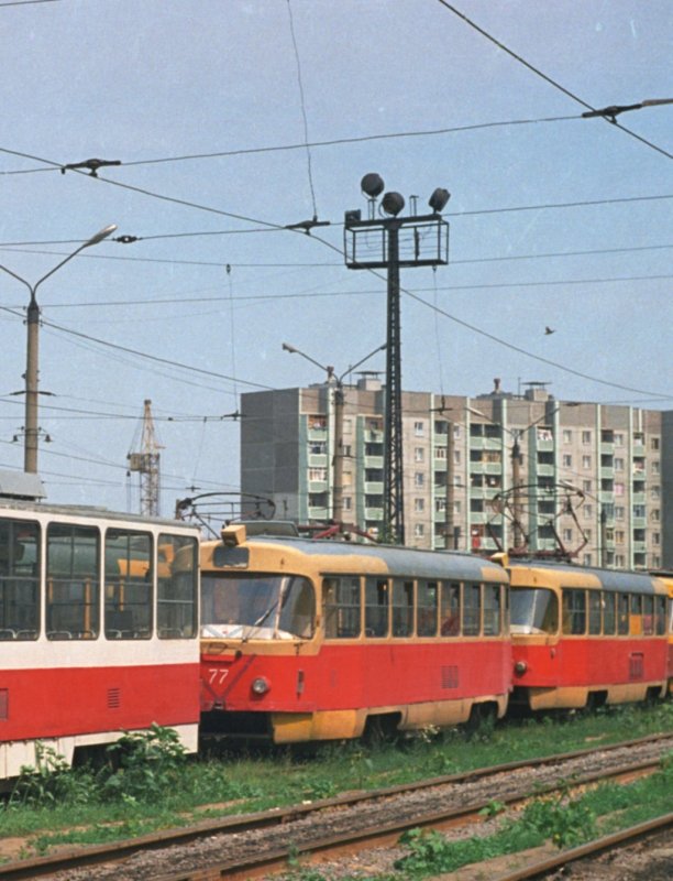 Воронеж трамвай Татра