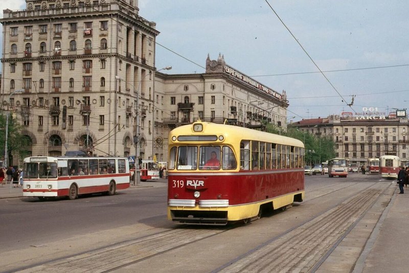 Рижские трамваи в СССР