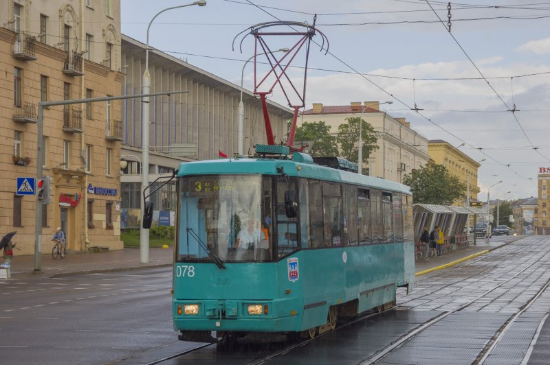 Трамвай Татра Минск